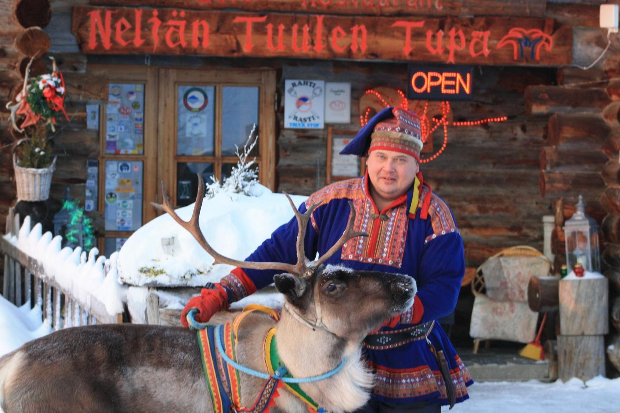 Neljaen Tuulen Tupa Bed and Breakfast Kaamanen Εξωτερικό φωτογραφία