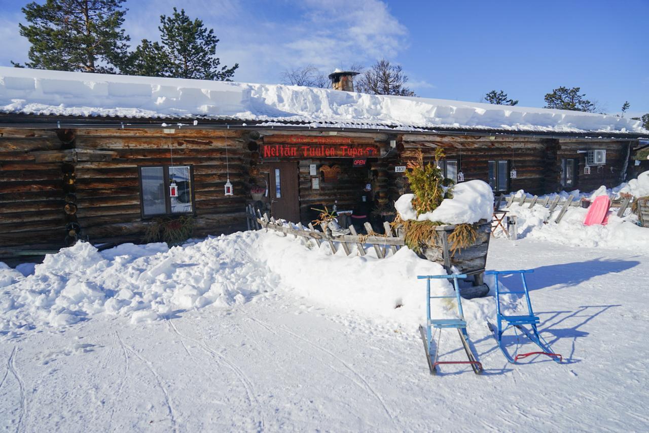 Neljaen Tuulen Tupa Bed and Breakfast Kaamanen Εξωτερικό φωτογραφία