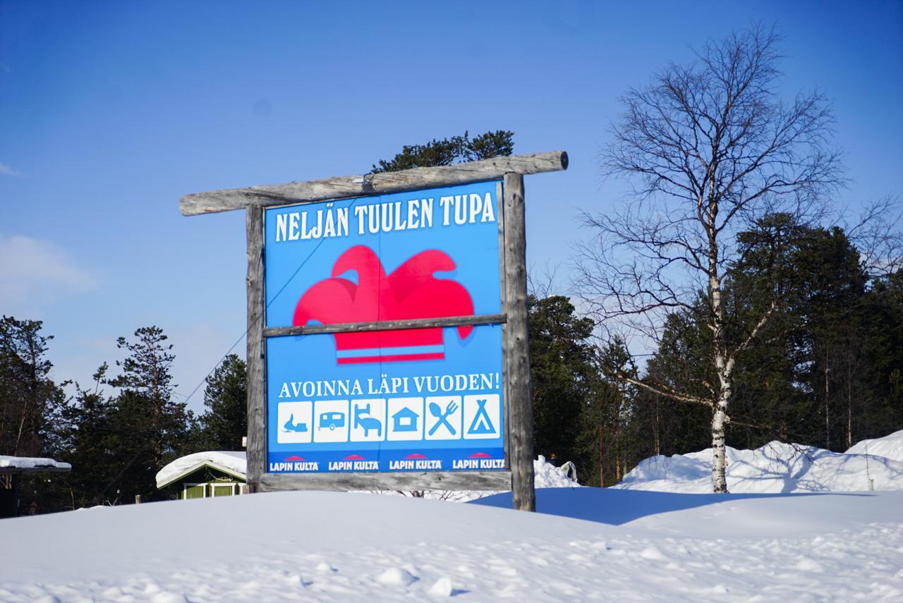 Neljaen Tuulen Tupa Bed and Breakfast Kaamanen Εξωτερικό φωτογραφία